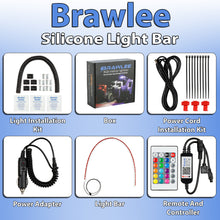 Brawlee™  RGB Silicone Light Bar for all Jeep Wrangler Hardtops 1997 -2023